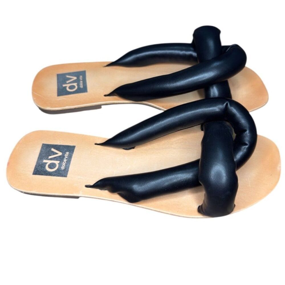 DV Dolce Vita Joanna Knot Sandal in Black Size: 7